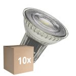 Multipack 10x Ledvance LED Spot GU10 PAR16 6.1W 575lm 36D - 930 Warm White | Best Colour Rendering - Dimmable - Replaces 80W