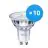 Multipack 10x Philips Corepro LED Spot GU10 PAR16 3W 240lm 36D - 840 Cool White | Dimmable - Replaces 35W