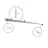 Bright Choice 1-Phase Railsystem 1m White | incl. End Cap and Power Connector
