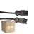 Multipack 50x Noxion GST - Compatible Extension Cable Black - Male + Female - 5m - 3 pole 1,5mm2