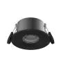 Noxion LED Spot Ares Firerated 6W 540lm 927- 940 3CCT- Fixed Black| Cutout 68mm
