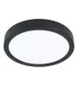 Eglo Ceiling Light Fueva 6 Plastic Black 11.5W 1550lm - 827-840-865 CCT