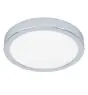 Eglo Ceiling Light Bathroom Fueva 6 Steel Chrome 11.5W 1550lm - 827-840-865 CCT