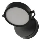 Ledvance Decor Puck Wall Light Black 11W 370lm - 930 Warm White | Best Colour Rendering